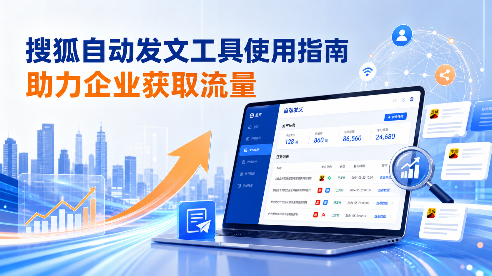 搜狐自动发文工具的使用指南:助力佛山企业获取流量